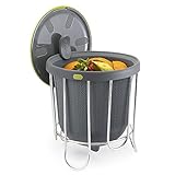 Polder Kitchen Composter-Flexible Silicone Bucket inverts for Emptying and Cleaning - no Need to...